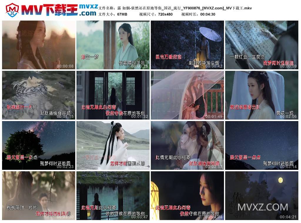 露 如烟-依然还在原地等你_国语_流行_YF900876
